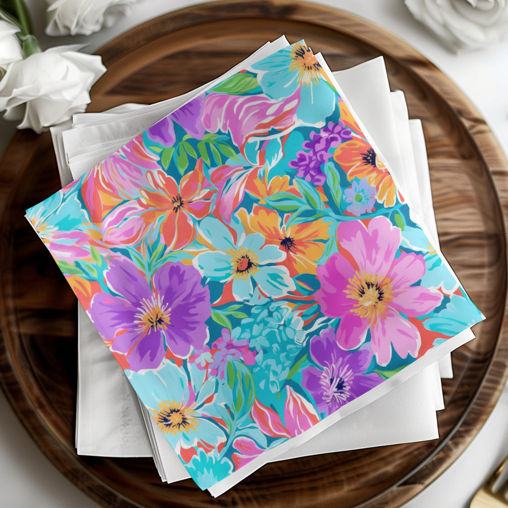 Ditsy Floral Seamless Pattern Colorful Flower Design, Fabric Print, Scrapbook Paper, Digital DownloadDigital Floral Pattern, Colorful Flowers Design, Seamless Flower Digital Paper, Bright Floral Art, Fabric Design Digital, Flower JPEG Files - Moore and Mountain