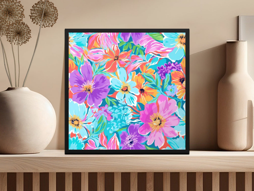 Ditsy Floral Seamless Pattern Colorful Flower Design, Fabric Print, Scrapbook Paper, Digital DownloadDigital Floral Pattern, Colorful Flowers Design, Seamless Flower Digital Paper, Bright Floral Art, Fabric Design Digital, Flower JPEG Files - Moore and Mountain