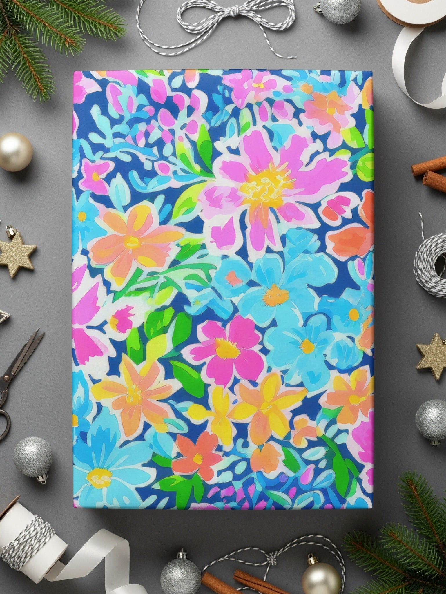 Ditsy Floral T-Shirt, Seamless Flower Pattern, Floral Clipart, Botanical Print, Fabric Design, Colorful Flower DesignFloral Seamless Pattern, Bright Colorful Flowers, Digital Paper Pack, Digital Fabric Design, Vibrant Background, Printable Art - Moore and Mountain