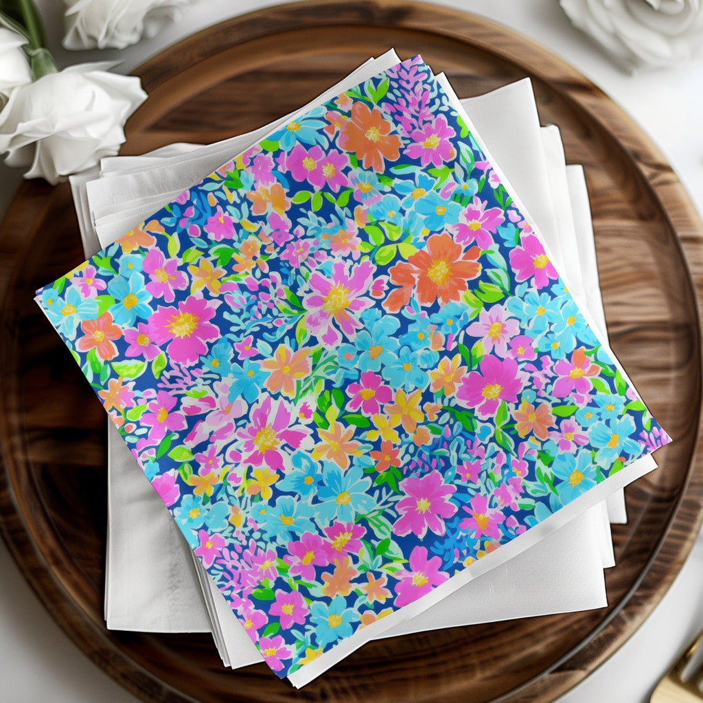 Ditsy Floral T-Shirt, Seamless Flower Pattern, Floral Clipart, Botanical Print, Fabric Design, Colorful Flower DesignFloral Seamless Pattern, Bright Colorful Flowers, Digital Paper Pack, Digital Fabric Design, Vibrant Background, Printable Art - Moore and Mountain