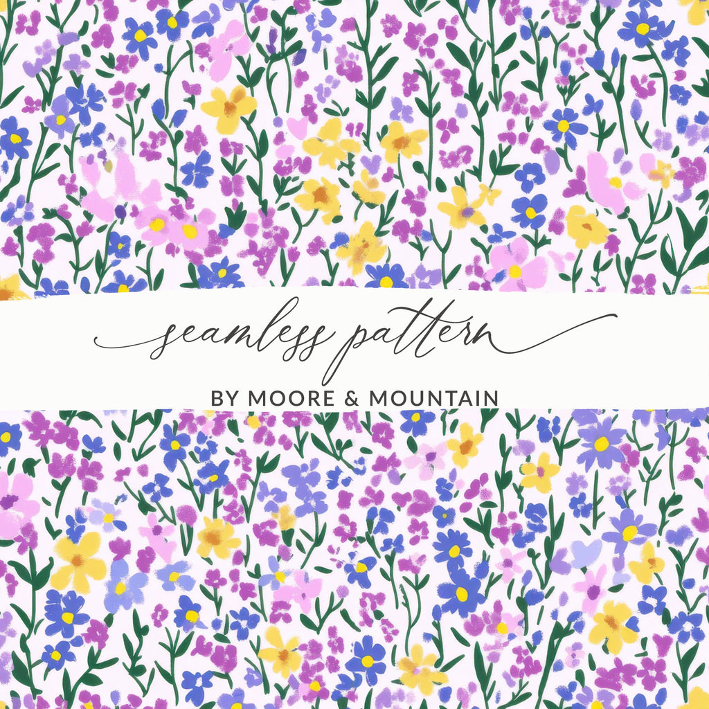 Seamless Floral Pattern by Moore & Mountain product