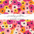 Colorful Floral Seamless Pattern by Moore & Mountain