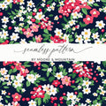 Vibrant Floral Seamless Pattern by Moore & Mountain