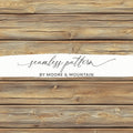 Moore and Mountain Seamless Pattern Wood Design Product