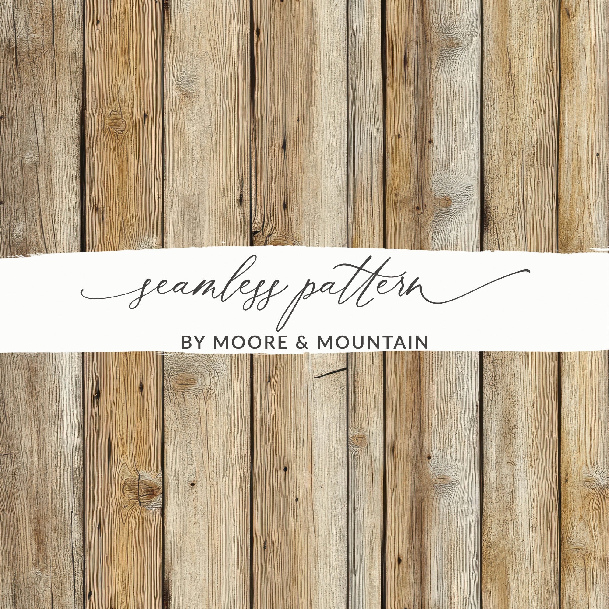 Seamless Pattern by Moore & Mountain Wood Design