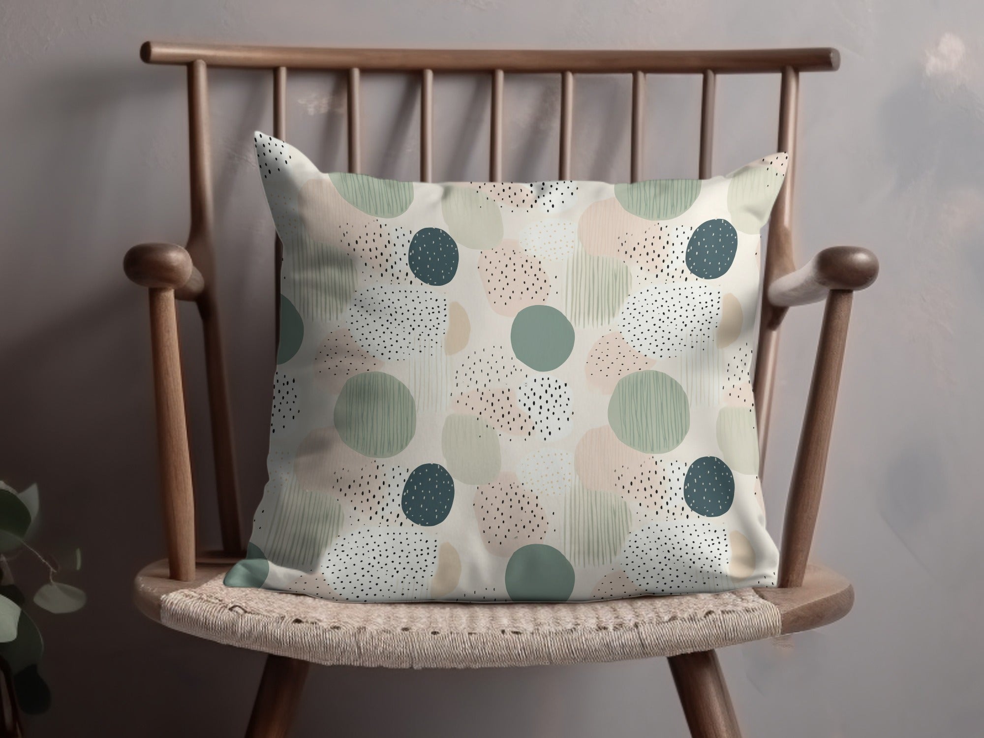 Modern Geometric Pattern Pillow for Stylish Home Decor