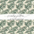 Tropical Leaf Seamless Pattern by Moore & Mountain