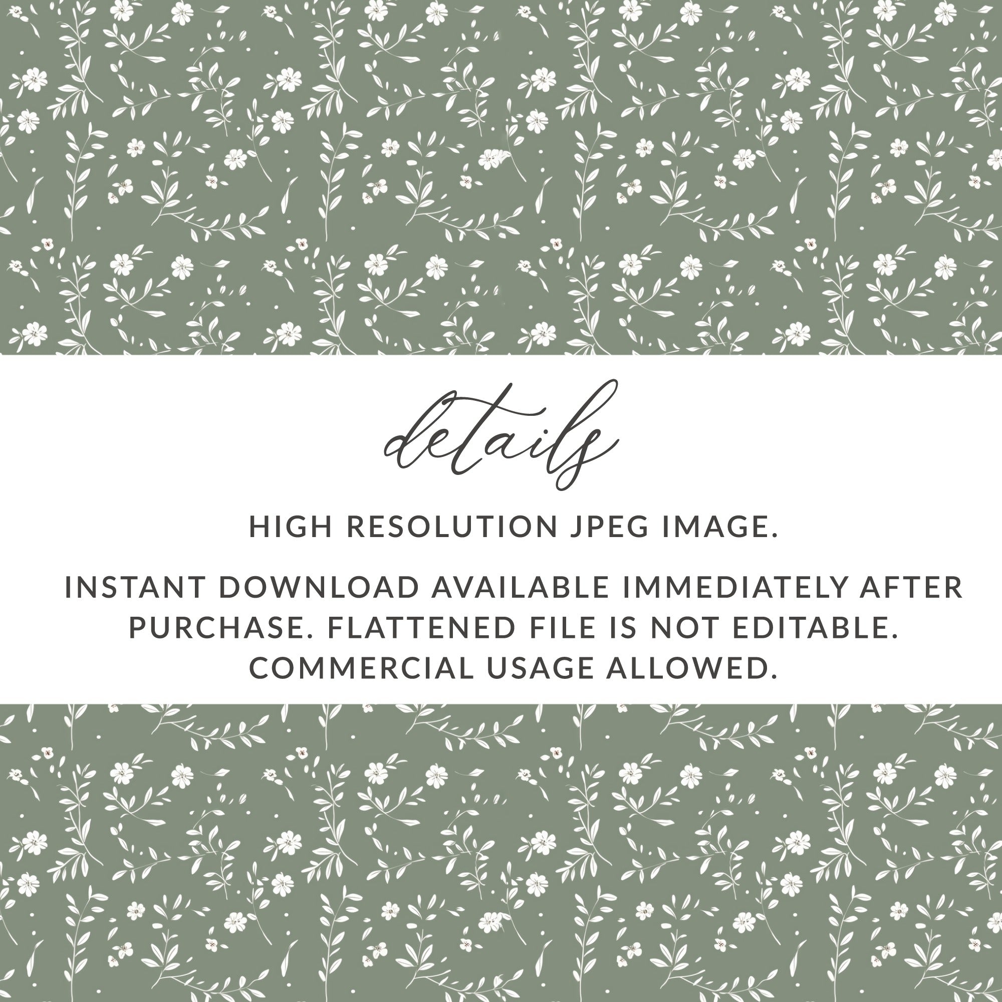 High Resolution JPEG Image Instant Download Product