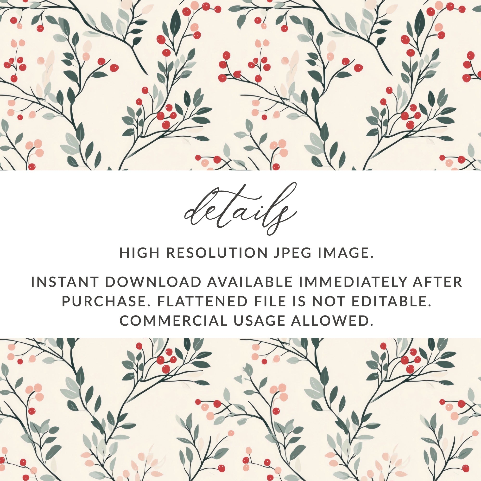 High Resolution Floral Branches JPEG Image for Download