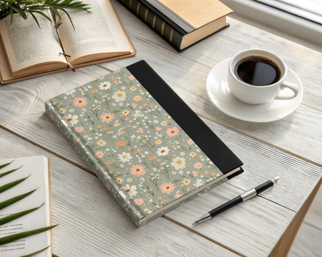 Sage Green Seamless Floral Pattern Digital - Moore and Mountain