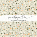 Sage Green Seamless Floral Pattern Digital - Moore and Mountain