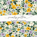 Vibrant Floral Seamless Pattern by Moore & Mountain