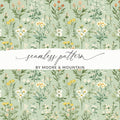 Floral Seamless Pattern by Moore & Mountain