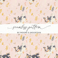 Seamless Australian Shepherd Background Digital Paper - Moore and Mountain