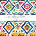 Vibrant Seamless Pattern by Moore and Mountain Design
