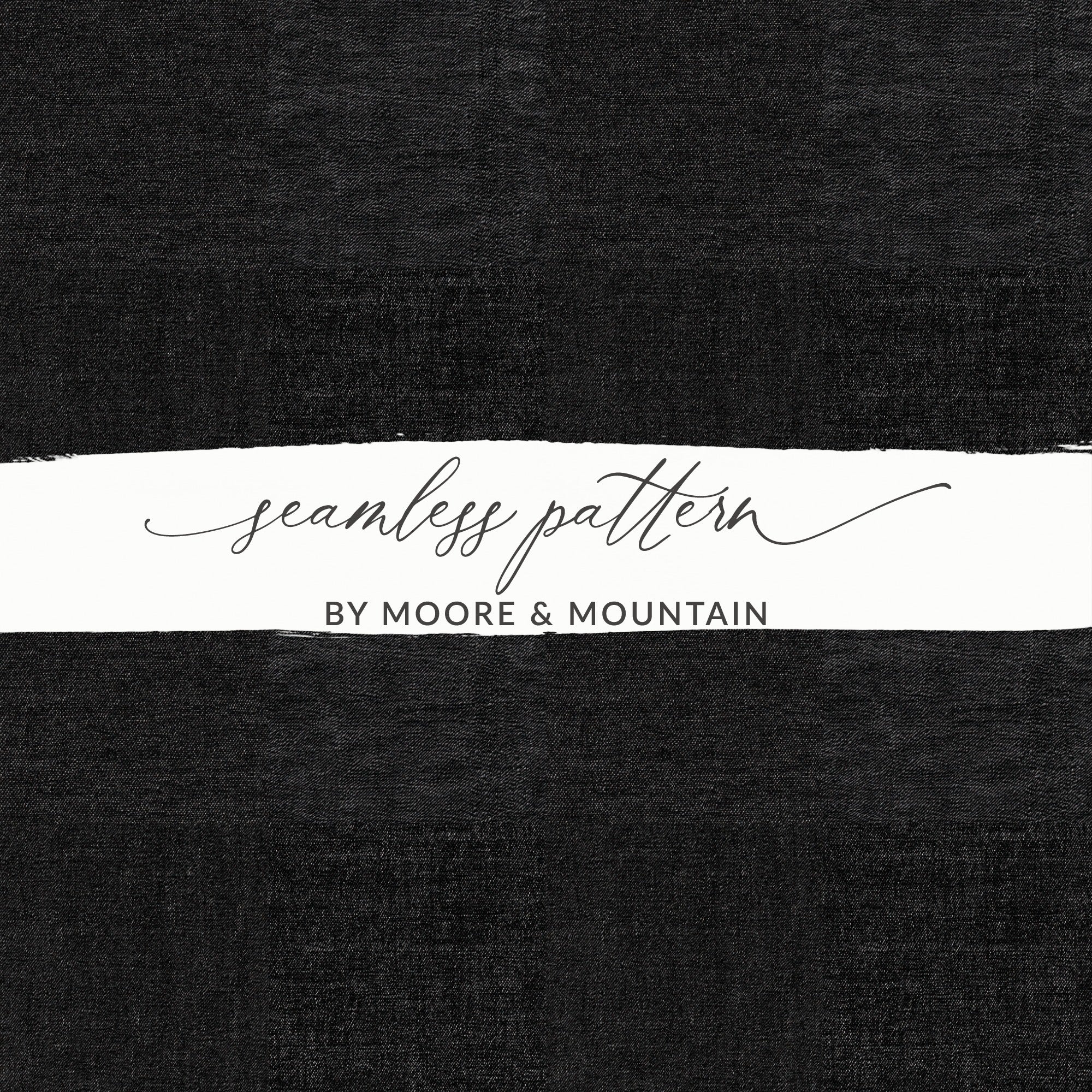 Seamless Black Denim Texture JPEG High Quality Digital - Moore and Mountain