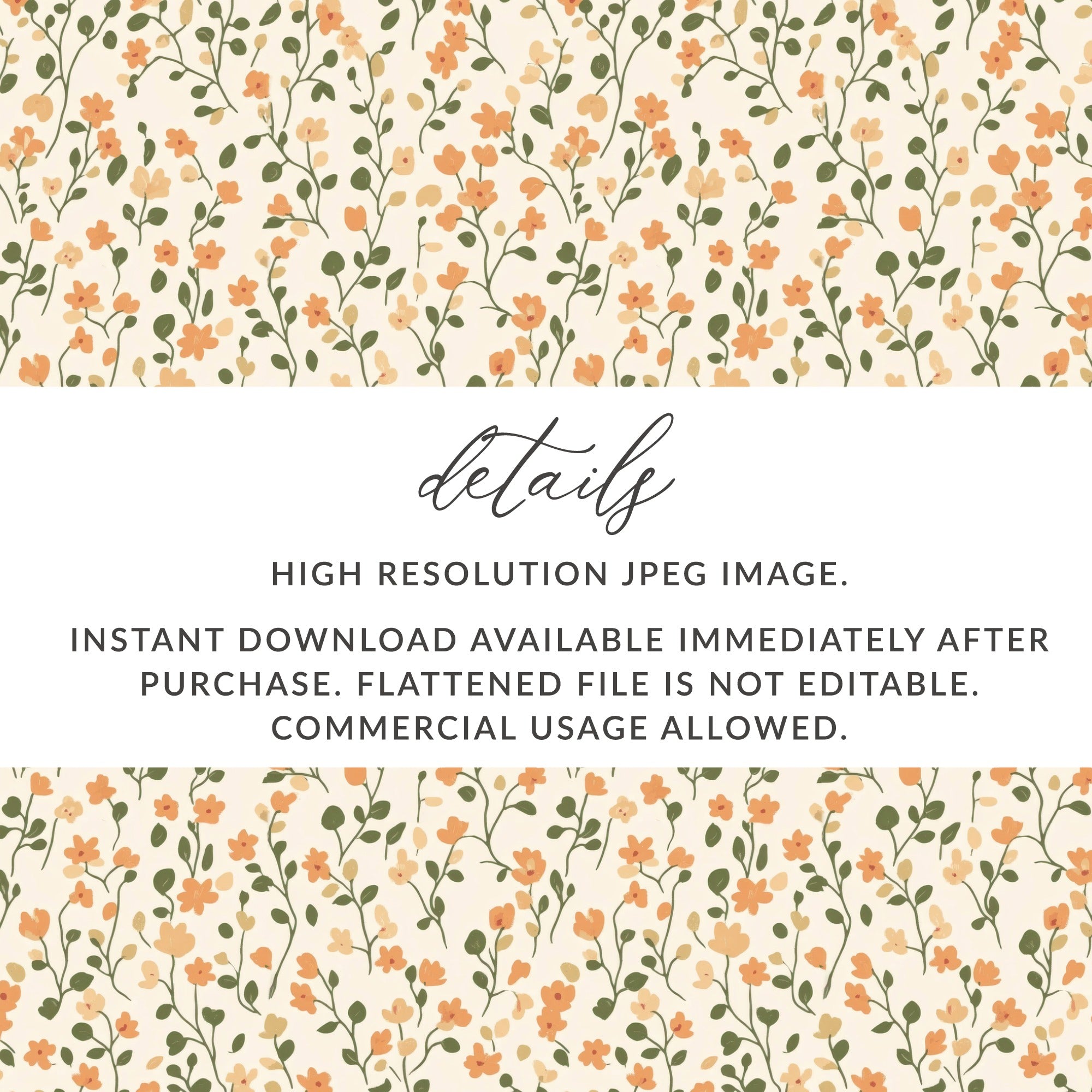 Seamless Blush Pink Flower Background Digital - Moore and Mountain