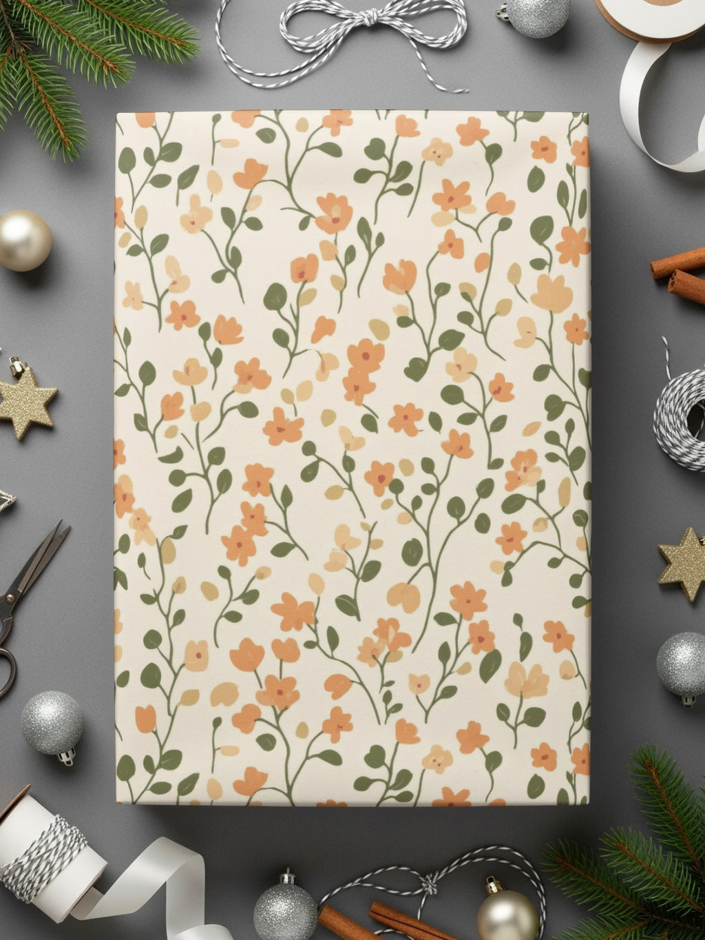 Seamless Blush Pink Flower Background Digital - Moore and Mountain