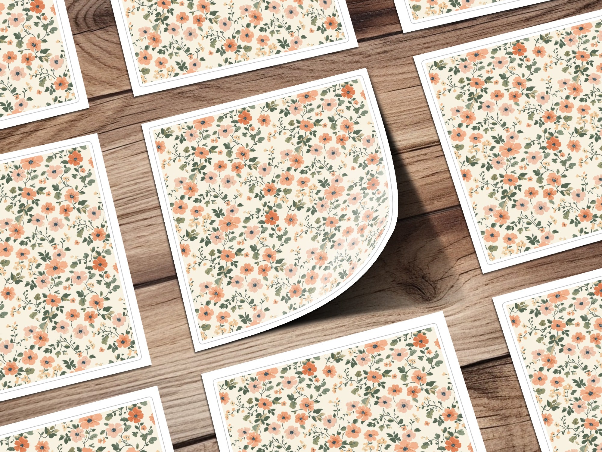 Seamless Blush Pink Flower Background Pattern Designs - Moore and Mountain