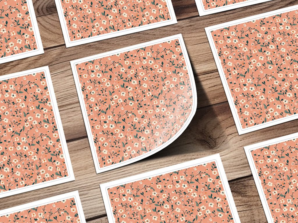 Seamless Blush Pink Flower Background for Spring Crafts - Moore and Mountain