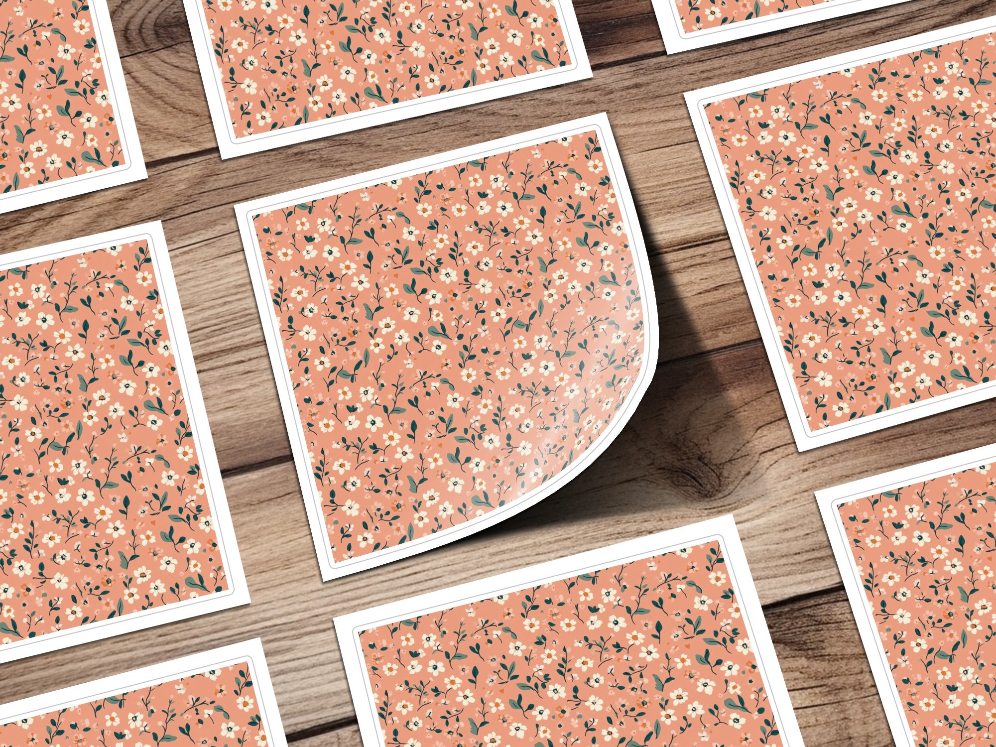 Seamless Blush Pink Flower Background for Spring Crafts - Moore and Mountain