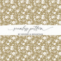 Elegant Floral Seamless Pattern by Moore & Mountain