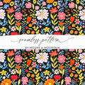 Vibrant Floral Seamless Pattern by Moore & Mountain
