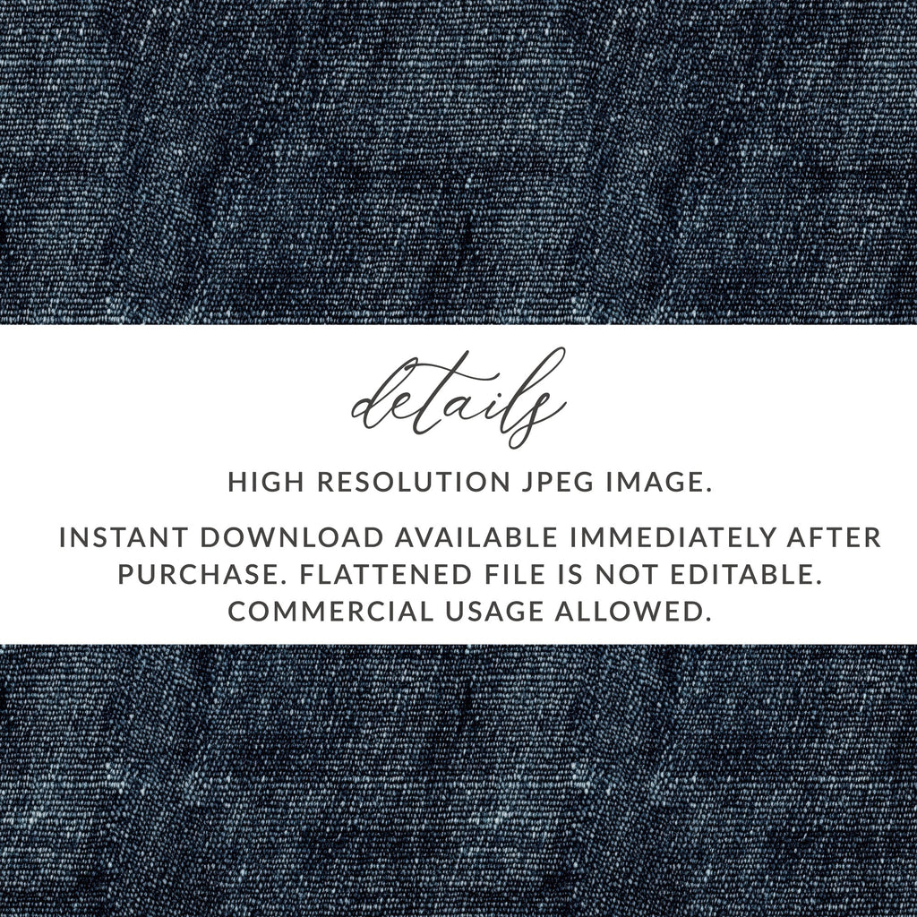 Seamless Denim Texture JPEG Digital - Moore and Mountain