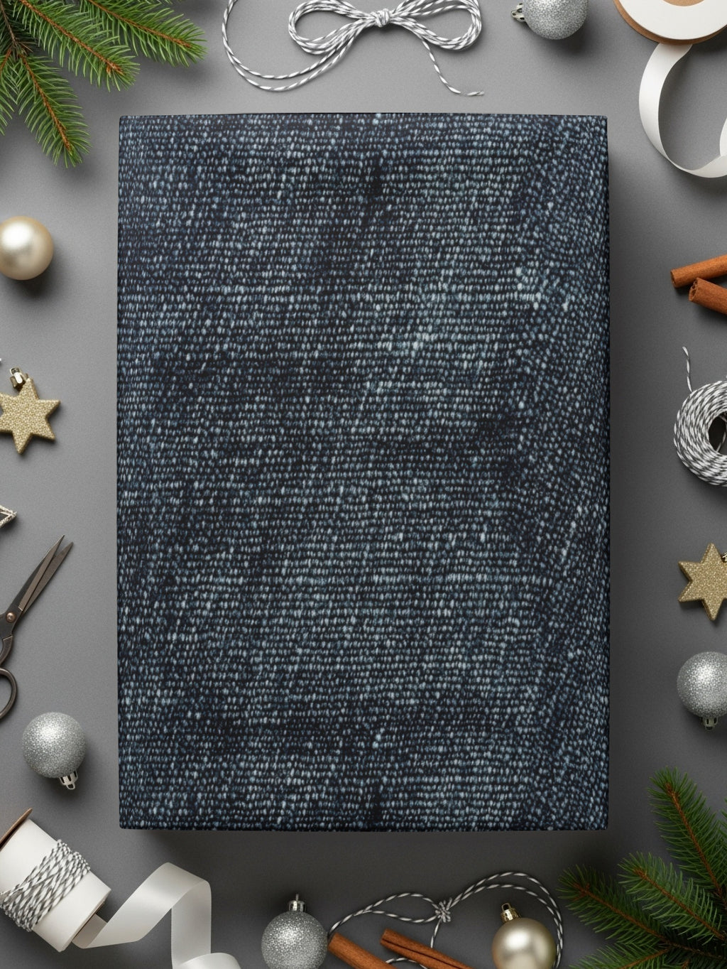 Seamless Denim Texture JPEG Digital - Moore and Mountain