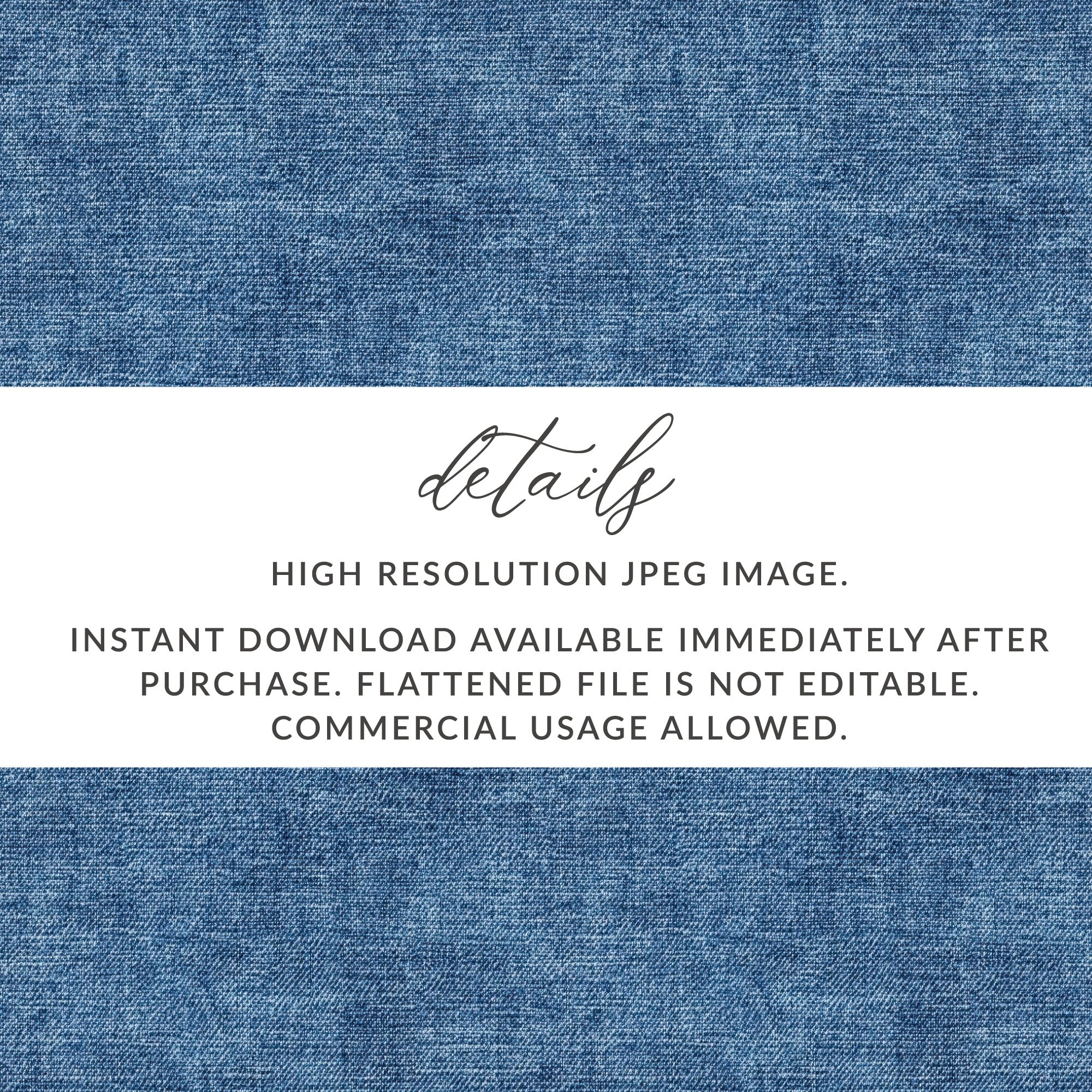Seamless Denim Texture JPEG for Creative Projects - Moore and Mountain