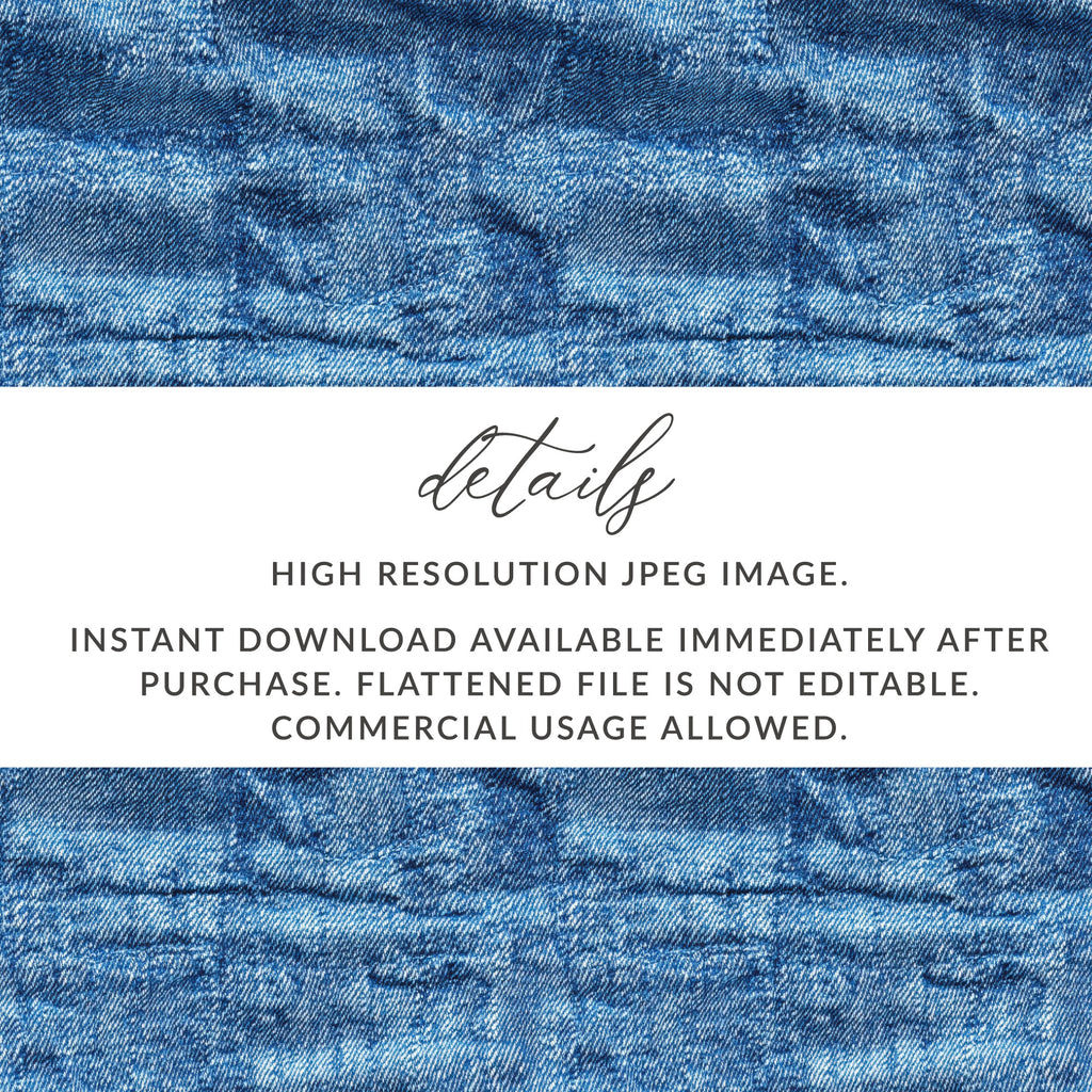 Seamless Denim Texture JPEG for Creative Projects - Moore and Mountain