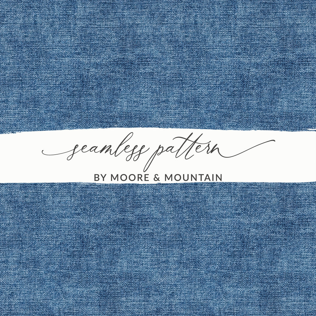 Seamless Denim Texture JPEG for Creative Projects - Moore and Mountain