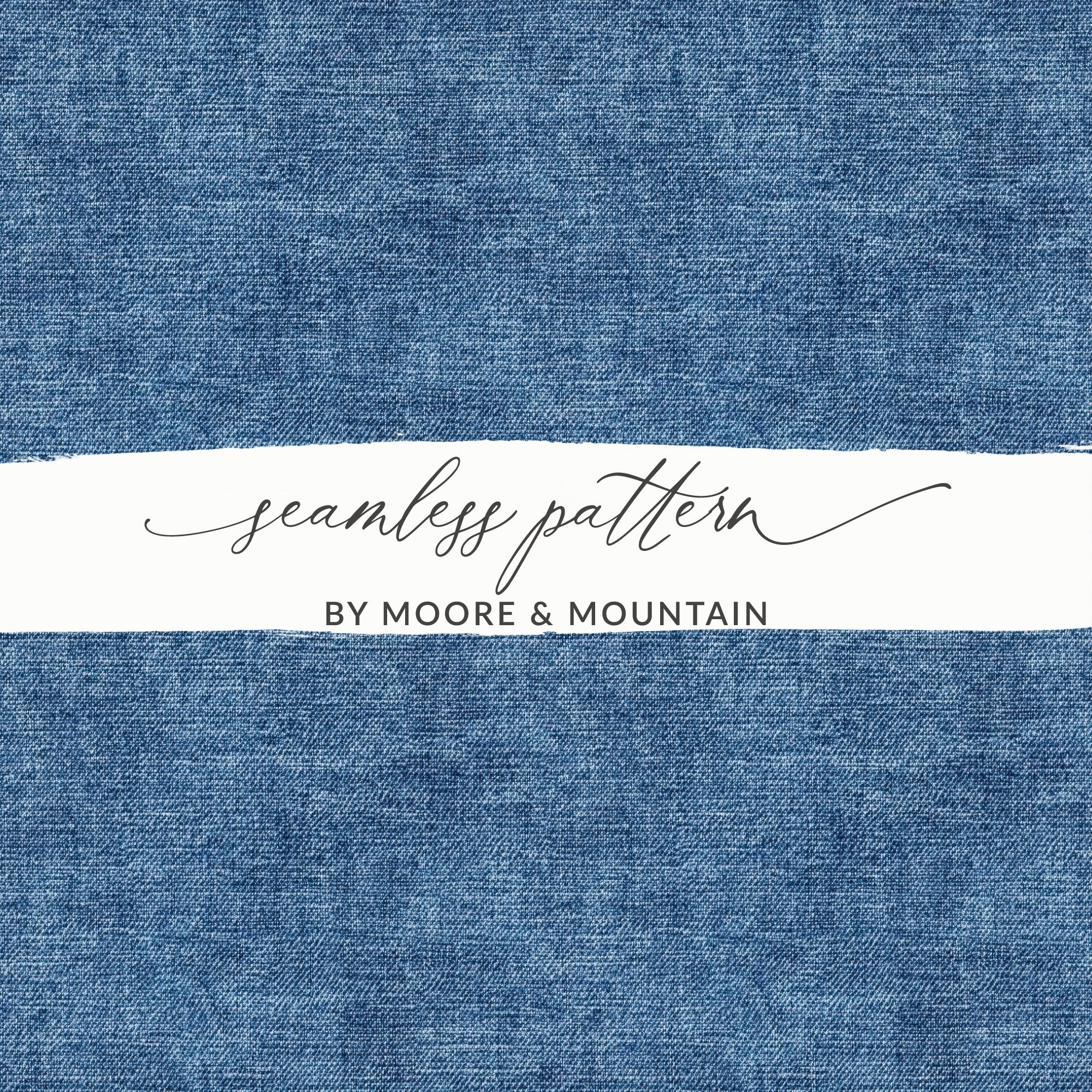 Seamless Denim Texture JPEG for Creative Projects - Moore and Mountain