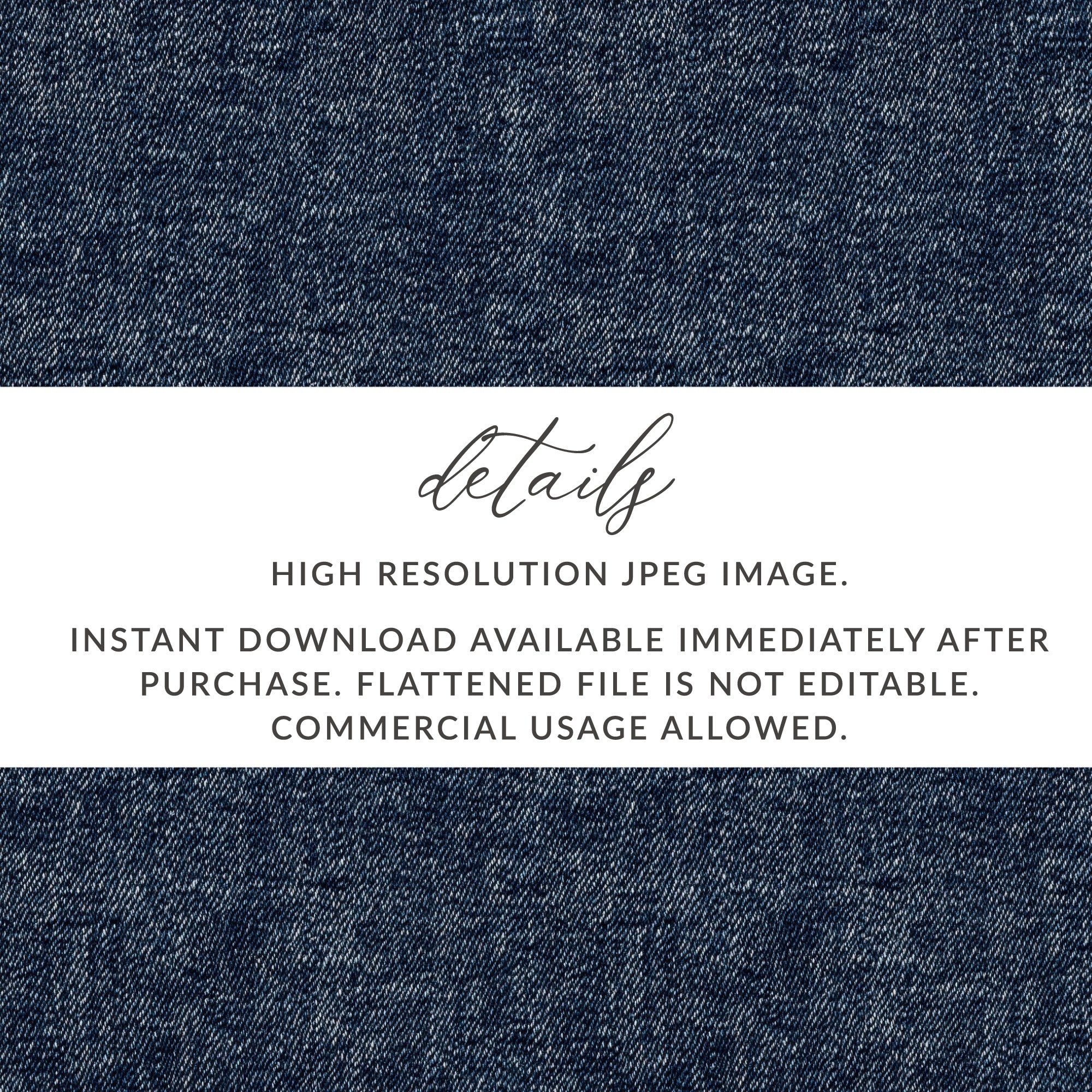 Seamless Denim Texture for Design Projects Digital - Moore and Mountain