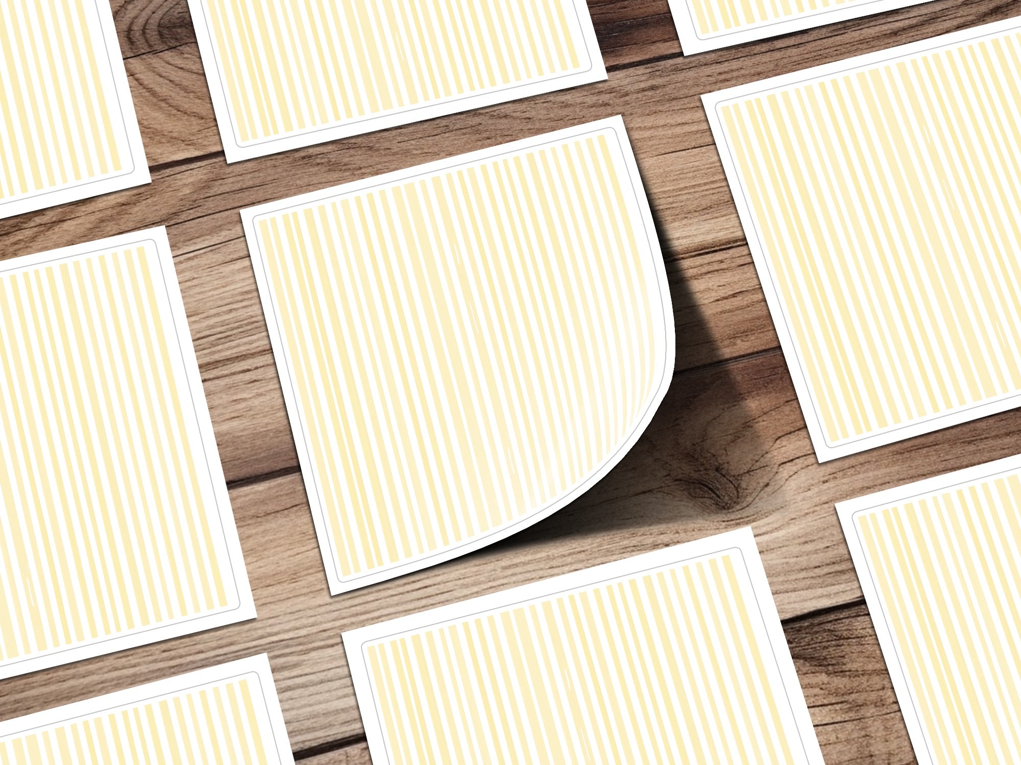 Seamless Grandmillenial Vertical Stripes Pattern Digital - Moore and Mountain