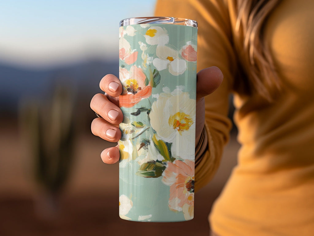 Seamless Impressionistic Floral Design Digital - Moore and Mountain