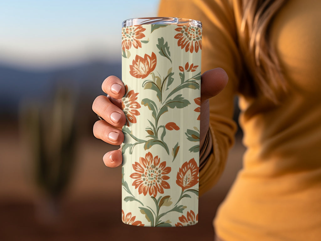 Seamless Indian Pattern Floral Chintz - Moore and Mountain