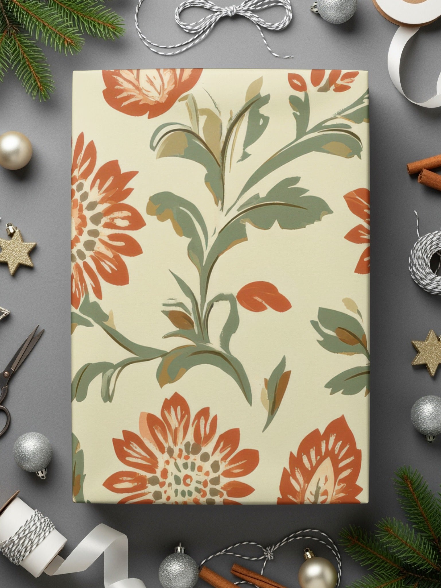 Seamless Indian Pattern Floral Chintz - Moore and Mountain