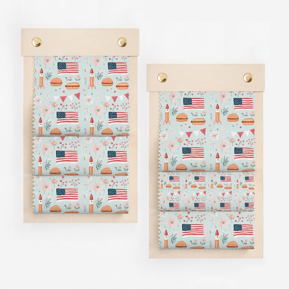 American Flag Rocket Burger Pattern product type
