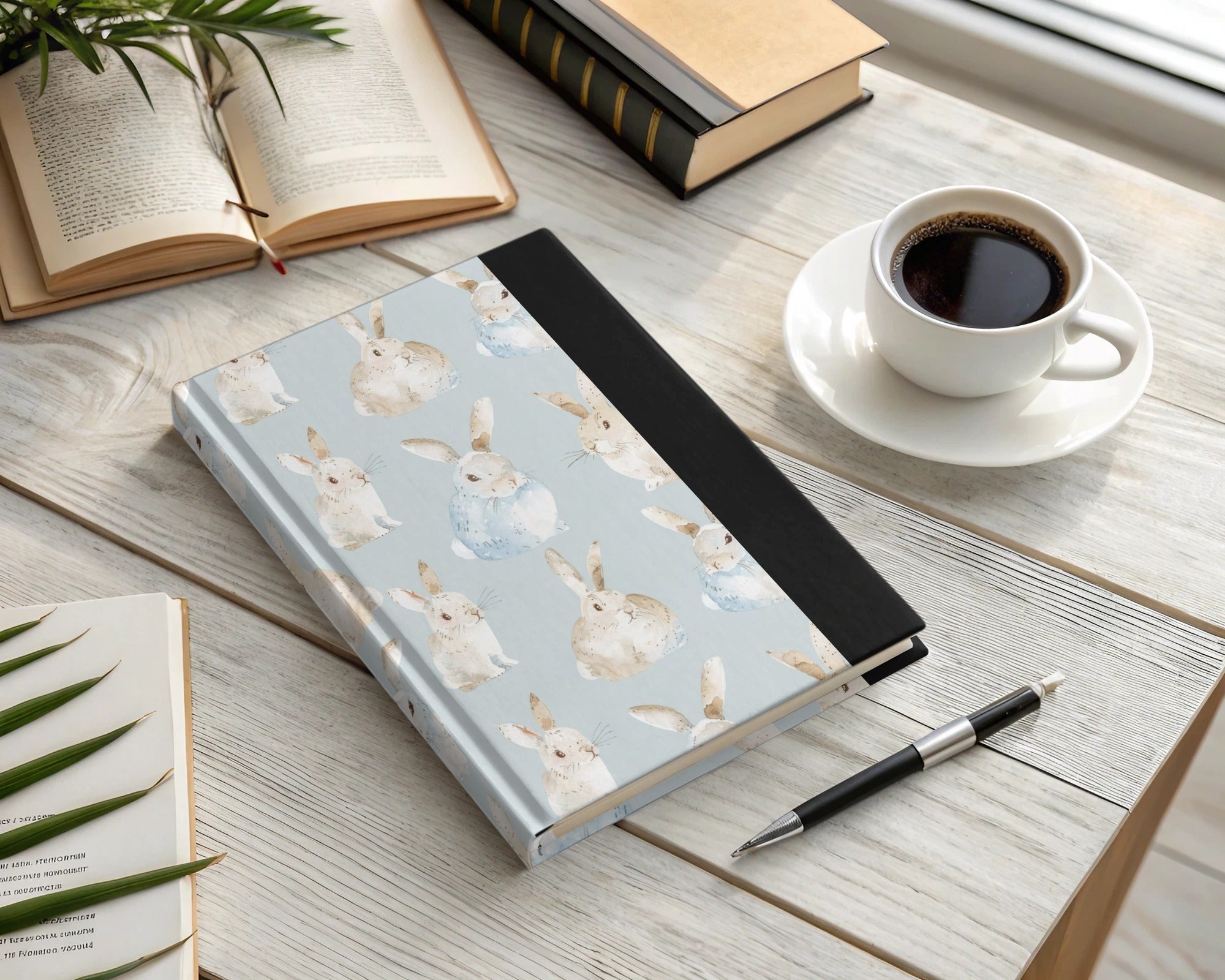 Adorable Bunny Designs Hardcover Notebook Product