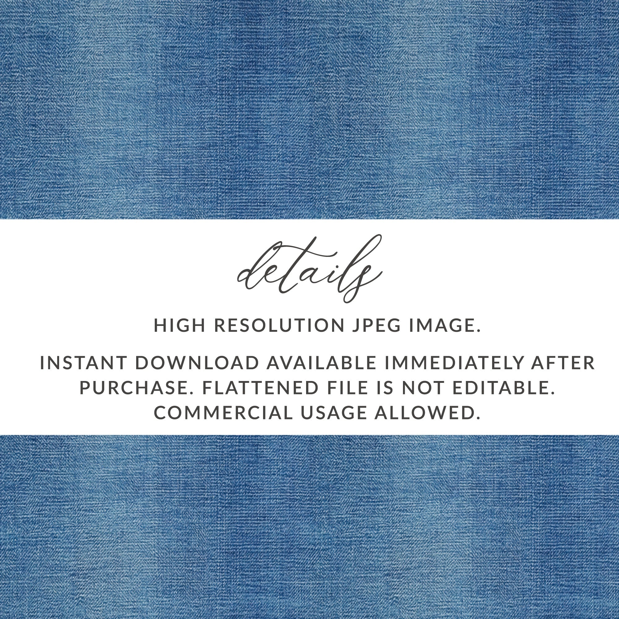 Seamless Light Blue Denim Fabric Elegant Blue Jeans Texture Digital - Moore and Mountain