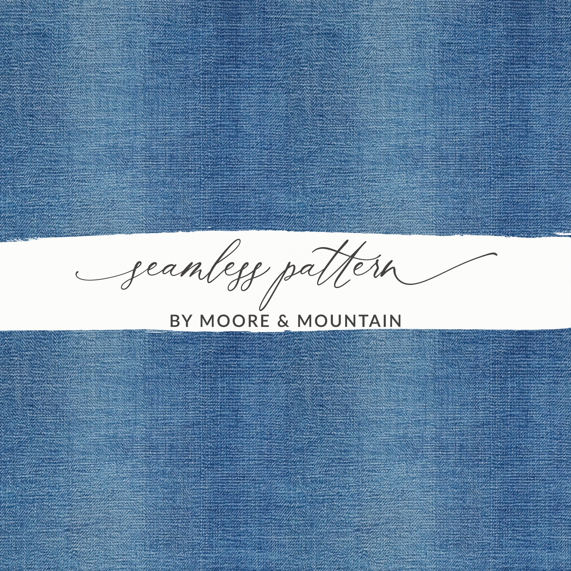 Seamless Light Blue Denim Fabric Elegant Blue Jeans Texture Digital - Moore and Mountain