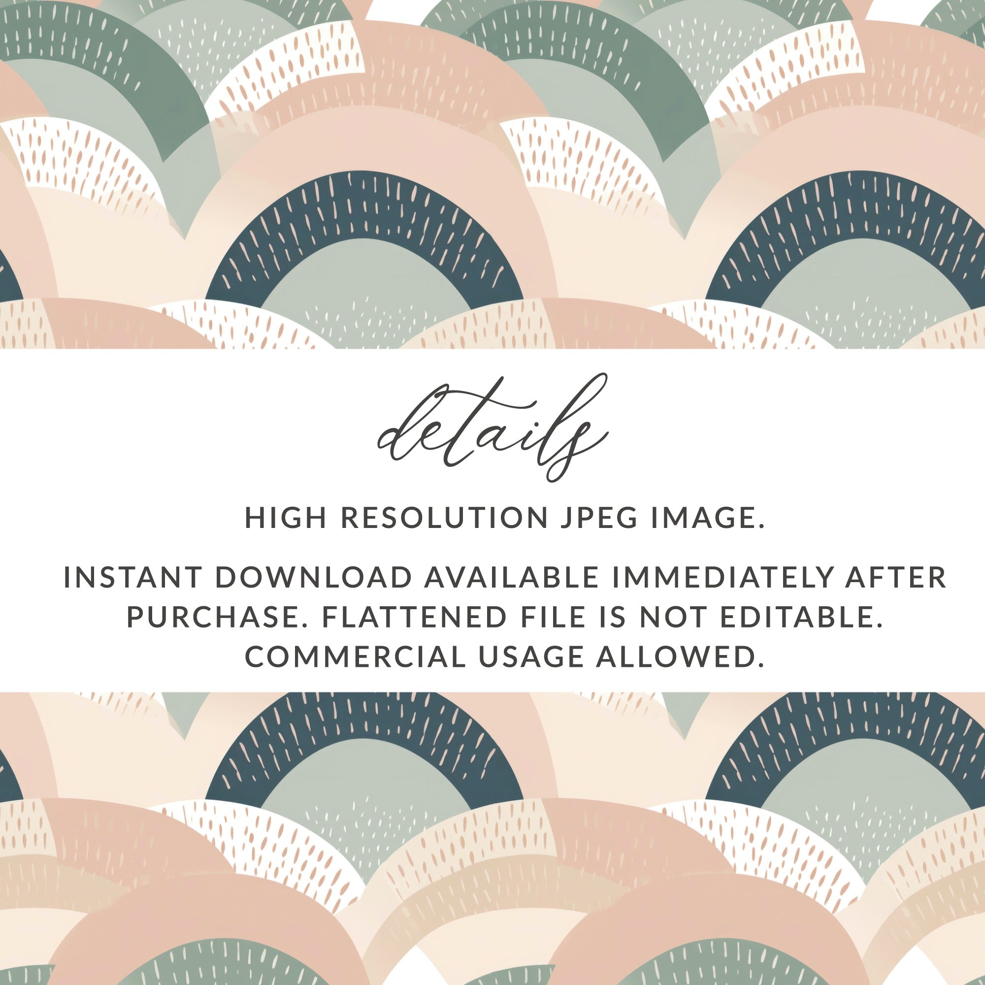High Resolution JPEG Image Instant Download File