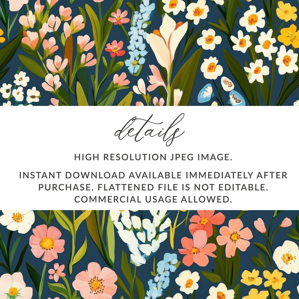 High Resolution JPEG Instant Download Floral Image