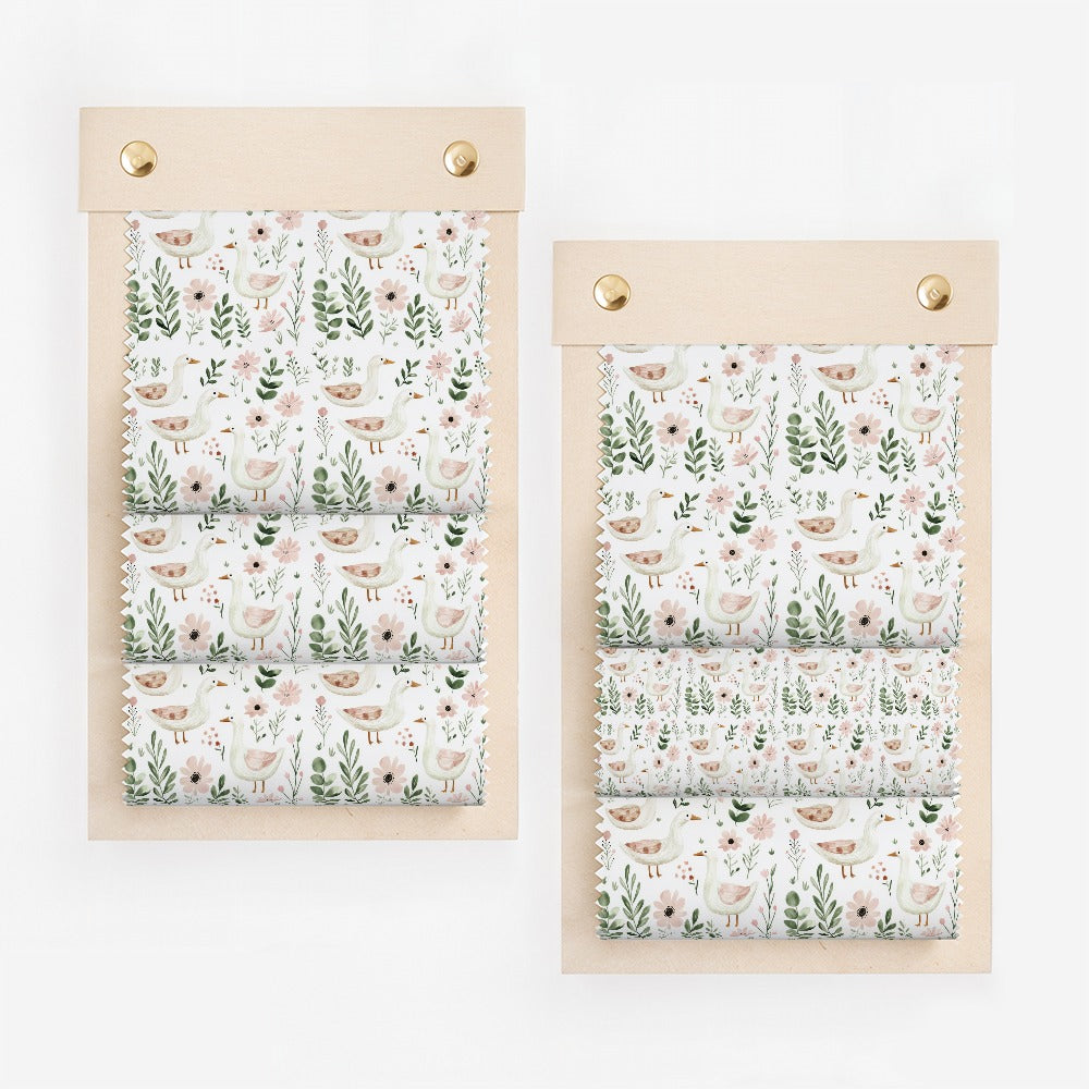 Adorable Duck and Floral Pattern Hanging Display Decor