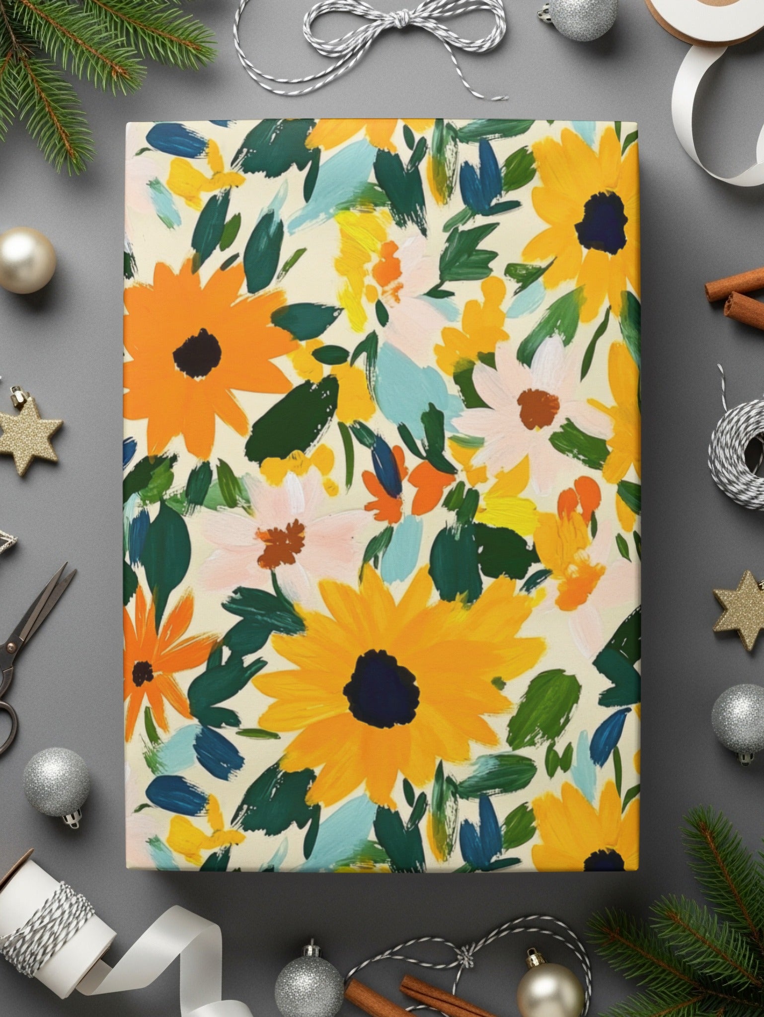 Fresh Floral Patterned Gift Wrap For Any Occasion