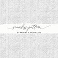 Seamless White Denim Texture Pattern Background Design Digital - Moore and Mountain