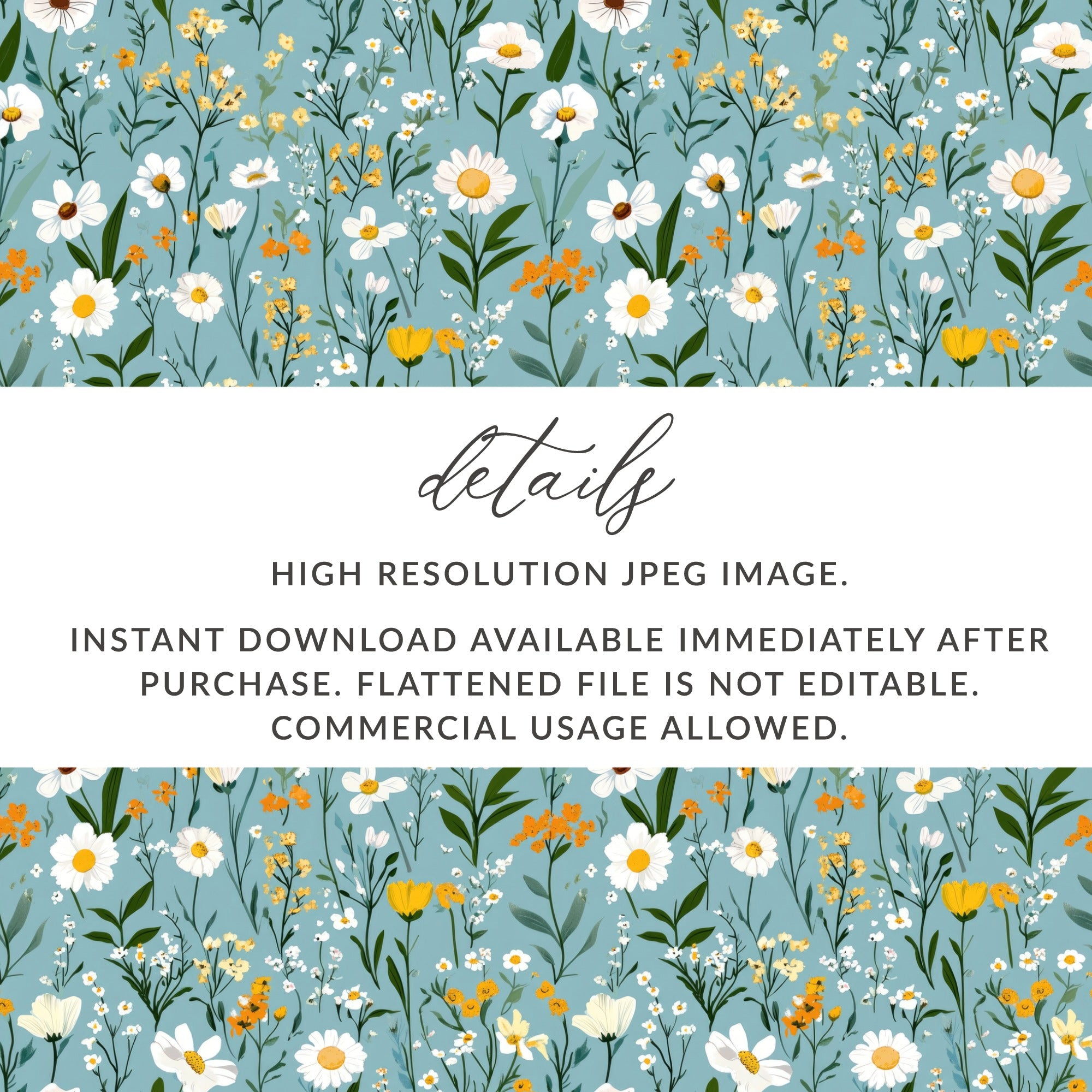 High Resolution JPEG Image Instant Download File