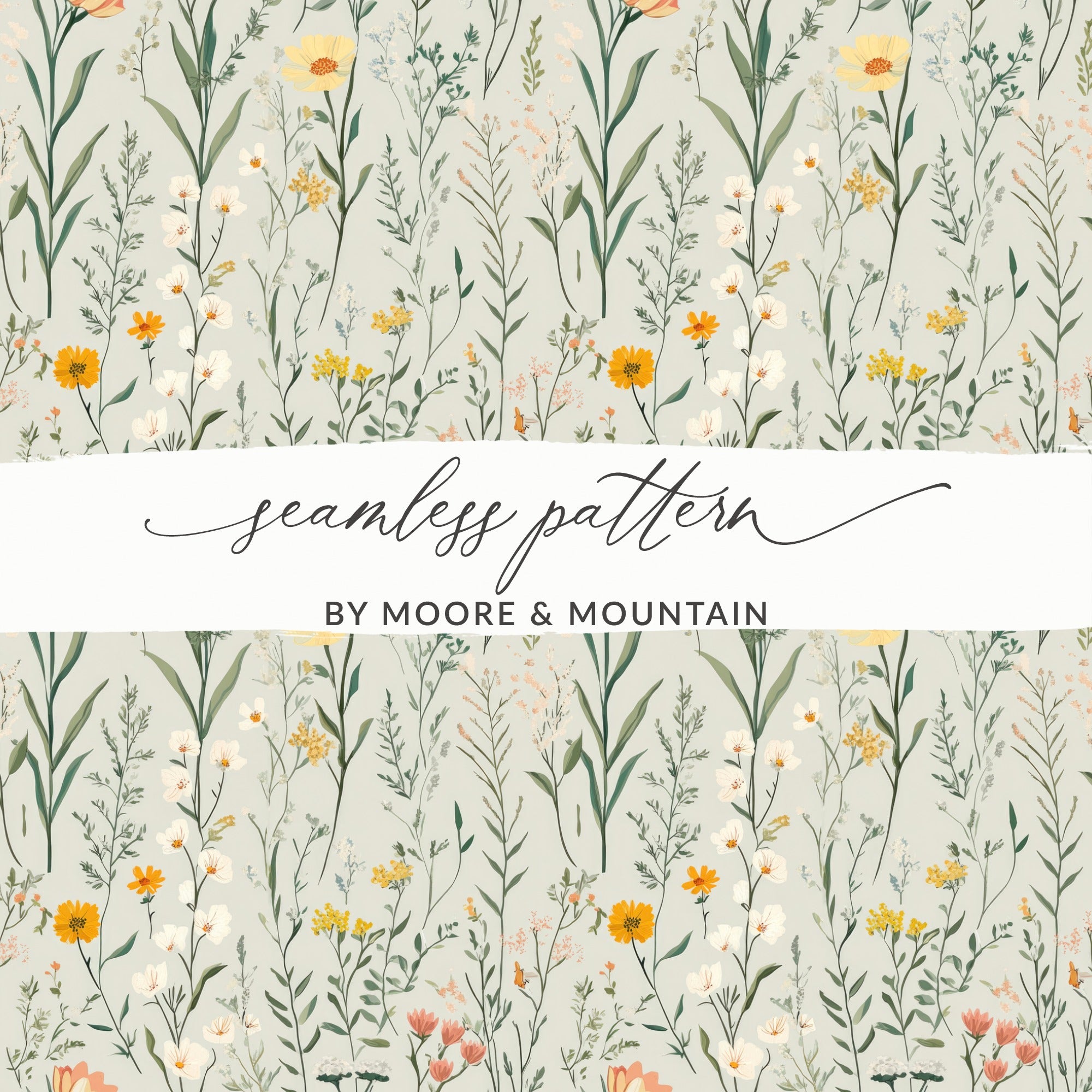 Seamless Pattern by Moore & Mountain Design
