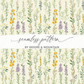 Beautiful Floral Seamless Pattern Design by Moore & Mountain